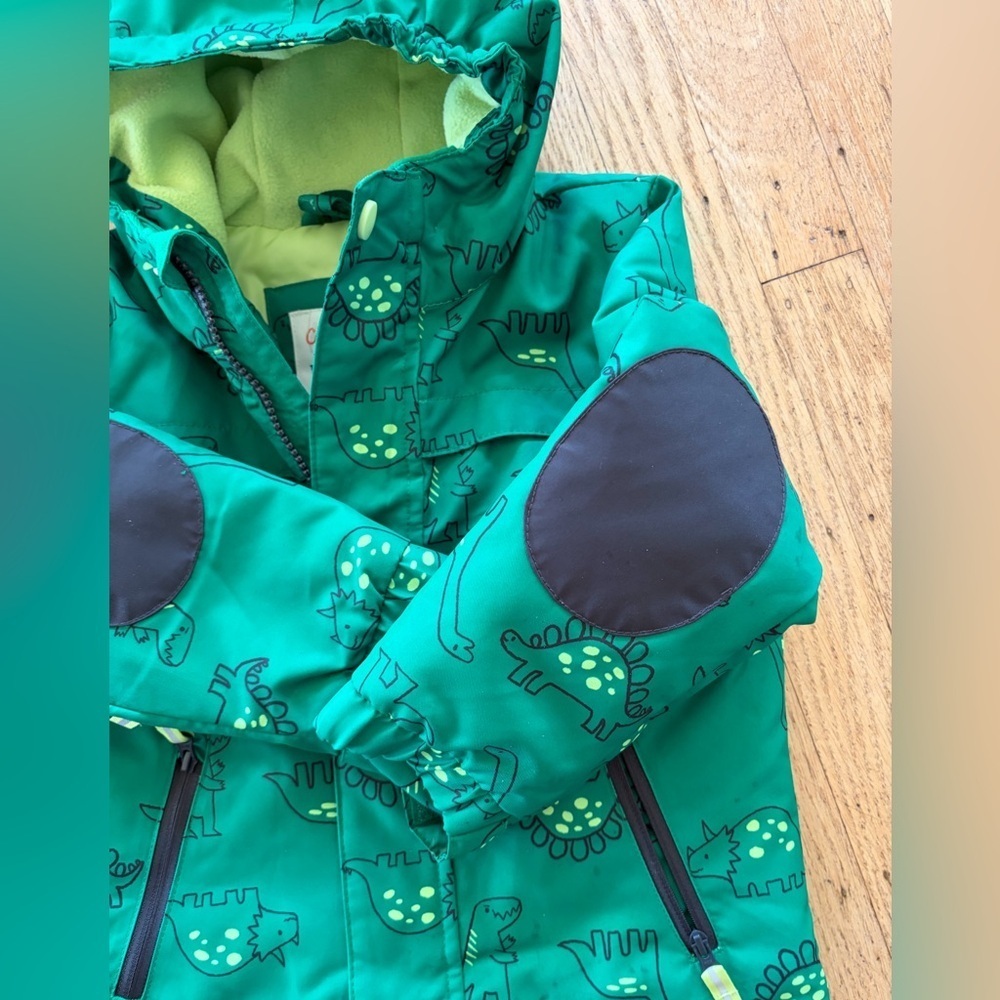 Cat & Jack dinosaur winter coat parka - Picture 7 of 10